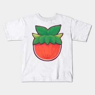 Stylized Strawberry Kids T-Shirt